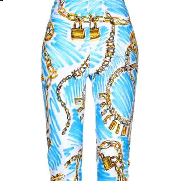 MOSCHINO Joggers Set with Crop Top  Hoodie - Picture 8 of 17